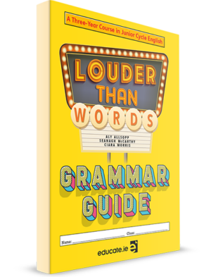 Louder Than Words Grammar Guide book
